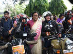 Lady bikers ride from Lucknow to Varanasi