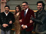 Arshad Warsi, Raveena Tondon, Boman Irani and Ranbir Kapoor smile for the camera
