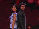 Katrina Kaif and Ranbir Kapoor performing