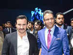 Saif Ali Khan and Vikram Pawah at BMW 5 Series' launch party