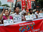 Traders protest against GST