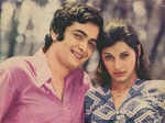 Rishi Kapoor and Dimple Kapadia