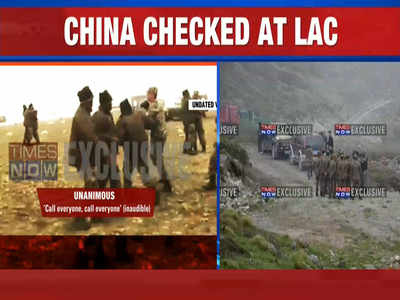 Watch: How Indian Army confronts Chinese troops at LAC