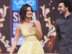 Katrina Kaif and Ranbir Kapoor promoting their movie