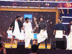 Ranbir Kapoor dances as others look on