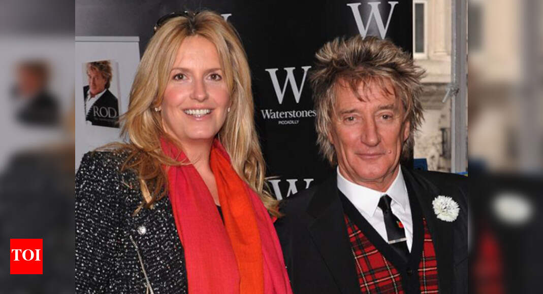 Rod Stewart, wife Penny Lancaster renew wedding vows | English Movie ...