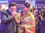Rishi Kapoor with Rekha