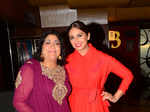 Gurinder Chadha and Huma Qureshi smile for the camera
