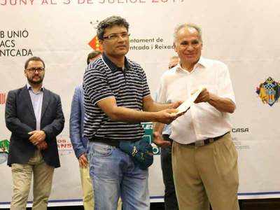 Anup surprises Algerian Grandmaster to end on a high