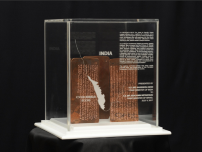 PM Modi gifts replica of relics from Kerala to Netanyahu