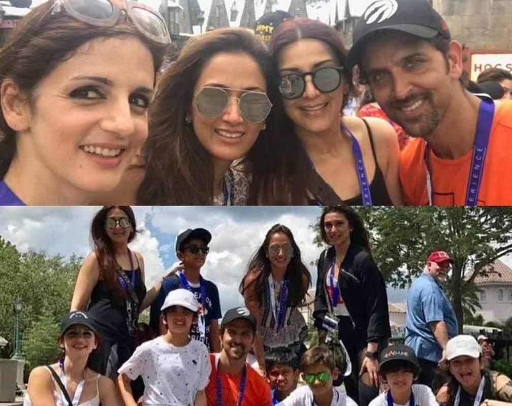 
Ex-couple Hrithik Roshan-Sussanne Khan spotted on a vacation with friends, family
