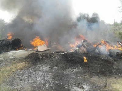 Army's MI-35 helicopter crash lands in Jodhpur