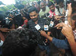 Dileep at AMMA's annual general body meeting