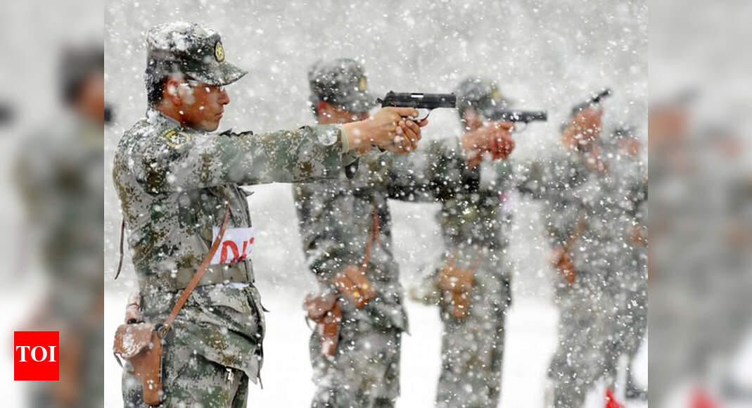 India China Border Dispute: Amid Sikkim stand-off, Chinese army ...