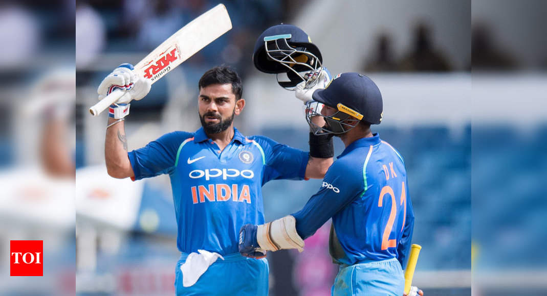 India vs West Indies Virat Kohli leads India to 31 series win over