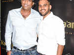 Sudhir Gouchwa and Shubham Lad at Kaamaa Pre-launch party