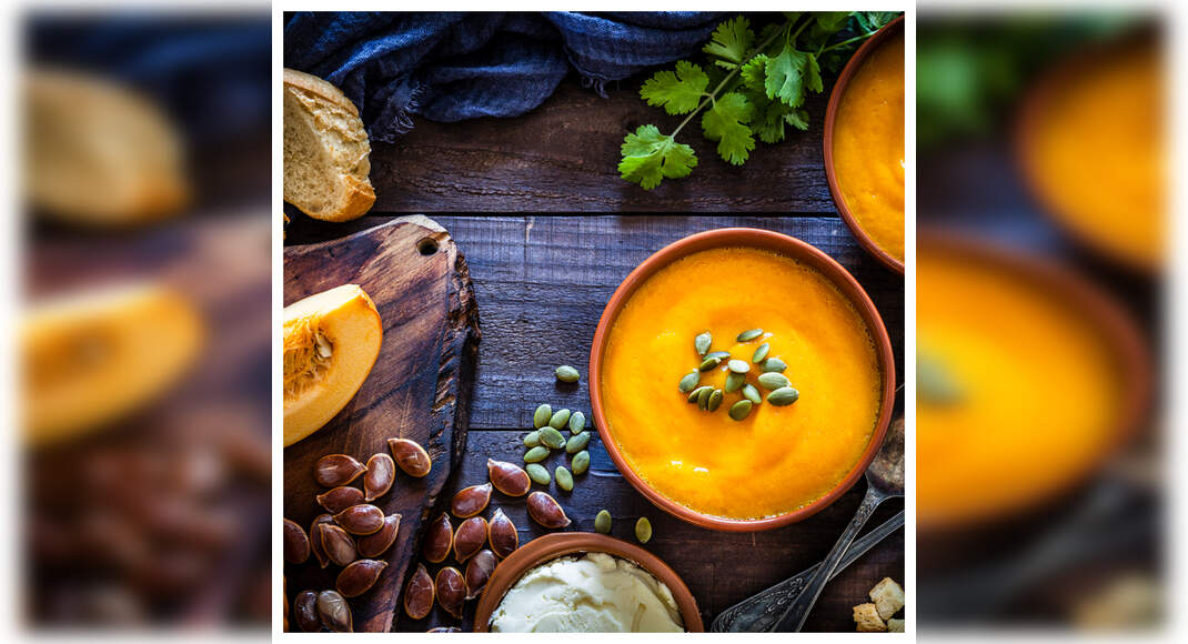 Pumpkin Soup Recipe: How to Make Pumpkin Soup Recipe | Homemade Pumpkin Soup Recipe