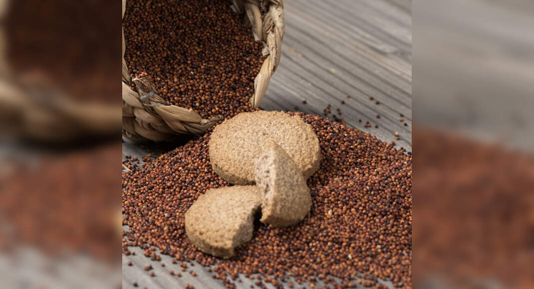 Ragi Biscuits Recipe: How to Make Ragi Biscuits Recipe | Homemade Ragi Biscuits Recipe