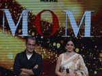 Akshay Khanna and Sridevi promoting Mom