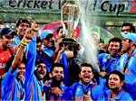 India wins the cup in 2011