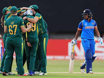 Women's World Cup: India's winning run ends with heavy loss to South Africa