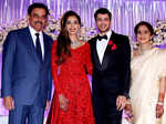 Former Indian cricket captain Dilip Vengsarkar and his wife Manali Vengsarkar