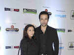 Rohit Roy and his wife Manasi Joshi attend play 'Last Over'