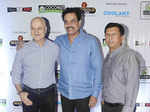 Anupam Kher, Kiran More and Dilip Vengsarkar attend the Coconut Theatre's play 'Last Over
