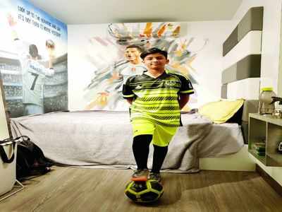 Imran Sardhariya's son represent's India in soccer