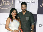 Aditi Sharma and Sudeep Ved during the launch party of KUBE