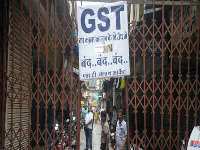 Cloth merchants in Ahmedabad go on indefinite strike against GST