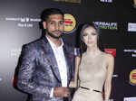 Amir Khan arrive with his wife at Sportsperson of the Year