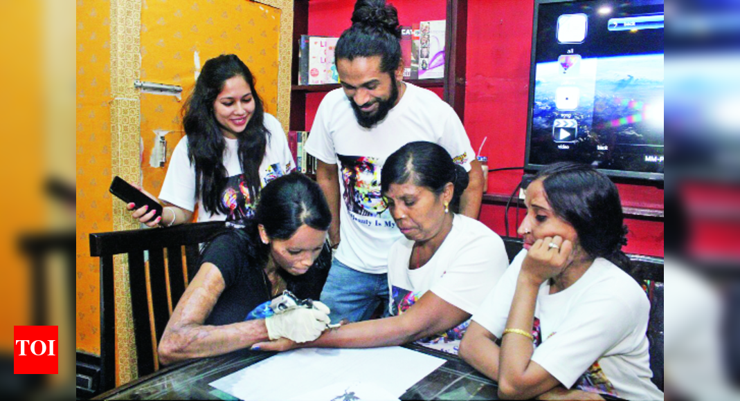 Tattoo workshop for these acid attack survivors in Agra | Agra News ...