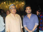 Kamal and Januse Mohammed at Kavya's wedding reception