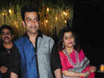 Prithviraj and Supriya Menon at kavya's wedding reception