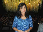 Remya Nambeesan arrives at Kavya's wedding reception