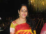 Sajitha Madathil arrives at Kavya's wedding reception