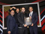 (L-R) Che Kurrien, Ranveer Singh, Badshah, Reggie Brown at GQ