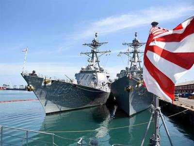 Indian, Japanese and US navies display their prowess at Malabar naval exercise