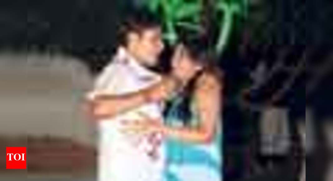 Rahul, Sheerie's rain dance party | Events Movie News - Times of India