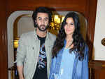 Ranbir Kapoor and Katrina Kaif during the promotion of their film