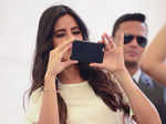 Katrina Kaif clicks a photo