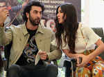 Ranbir Kapoor and Katrina Kaif exchange notes