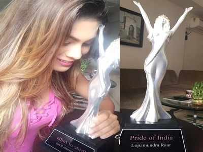 Lopamudra Raut bags Pride of India award