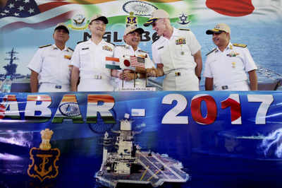 Malabar is a signal to China that we are one: US commander.