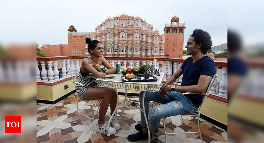 Havelis Converted Into Cafes Opposite Historical Monuments In Jaipur Jaipur News Times Of India
