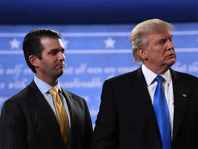 Trump lauds sons's 'transparency' on release of emails