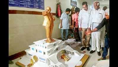 Ambedkar statue to be made of bronze