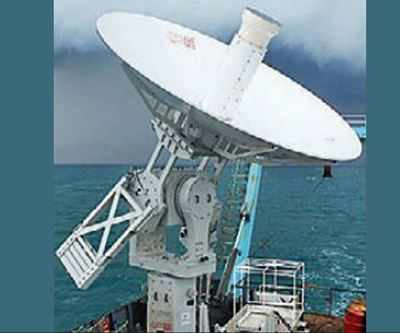 Isro develops ship-based tracking antenna terminal
