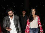 Ranbir Kapoor and Katrina Kaif at airport